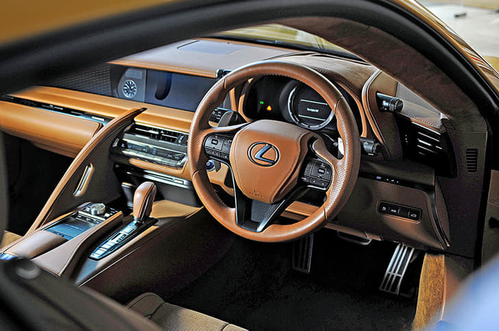 Lexus LC500h image gallery